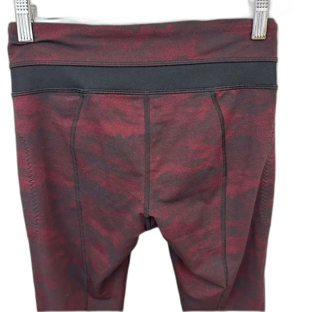 Lululemon Inspire Tight II Size 4 Power Luxtreme Hazy Days Black Deep Rouge - Picture 12 of 16